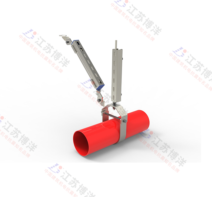 DN200以下單管側向抗震支架