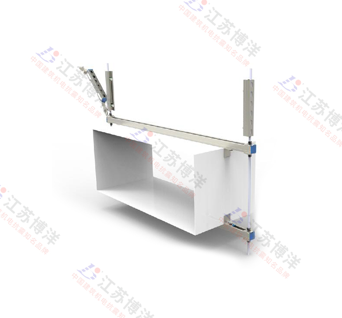 矩形風管側向抗震支架